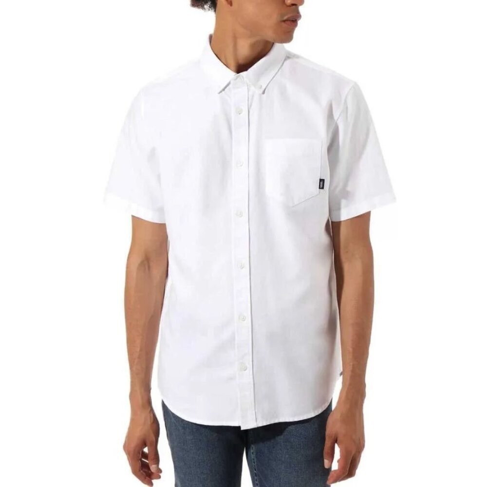 VANS Skater Hipster Classic Houser‎ Short Sleeve Shirt Men's Small
